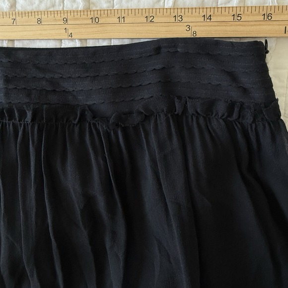 Silk whimsigoth fairy Skirt Women 12 MeshTiered Event Festival Witchy - Picture 5 of 7